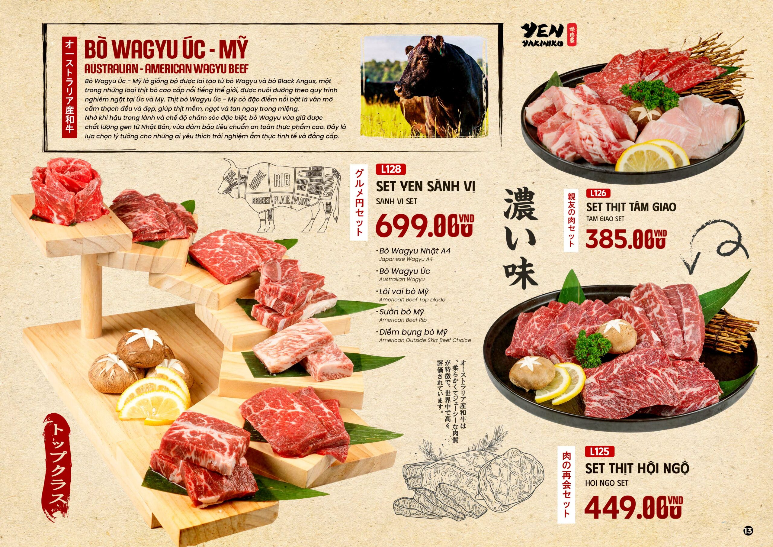 yenyakiniku menu