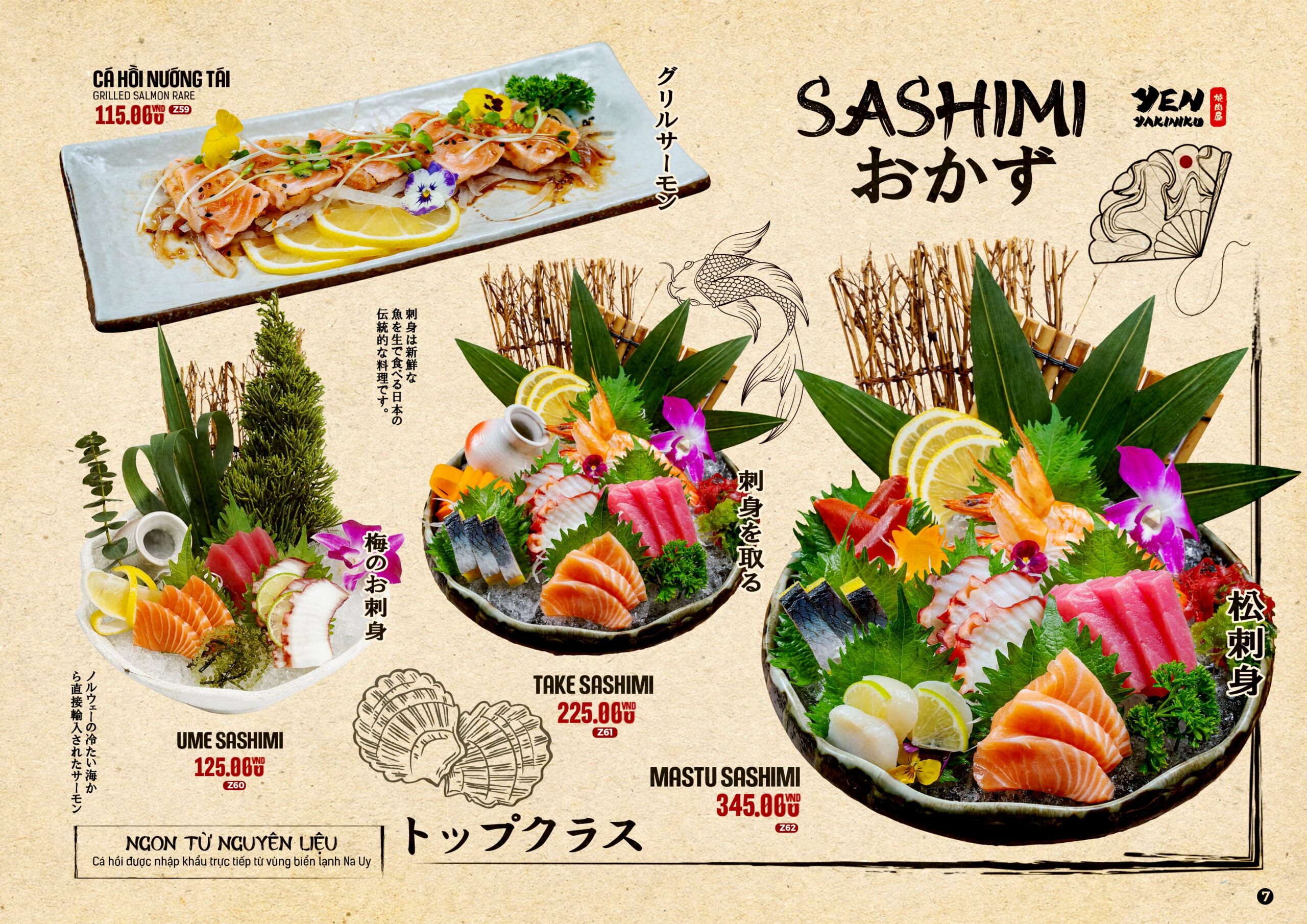 yenyakiniku menu