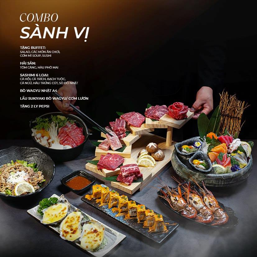 Combo Wagyu Sành Vị 499K