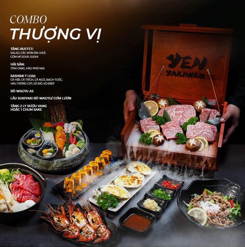 Combo Wagyu Thượng Vị 599K