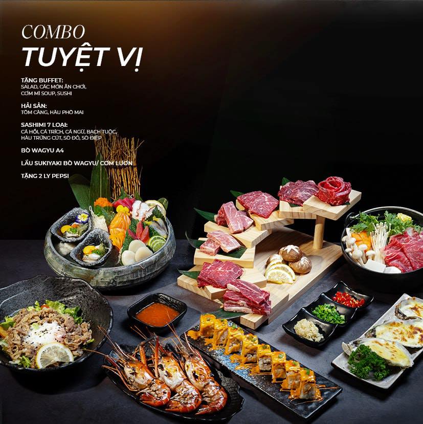 Combo Wagyu Tuyệt Vị 599K