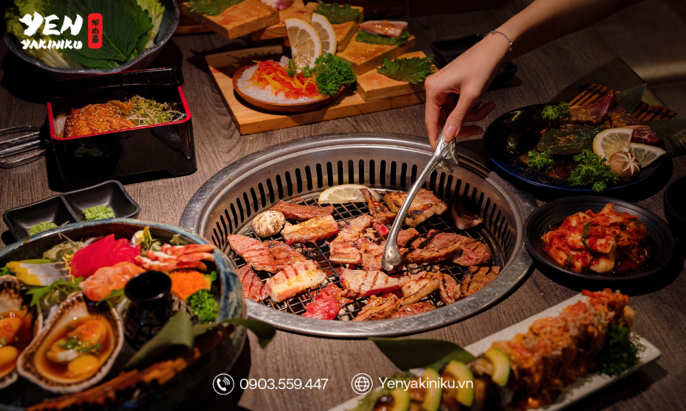 Thưởng Thức Bò Mỹ USDA Choice Trong Menu Premium Tại Yen Yakiniku