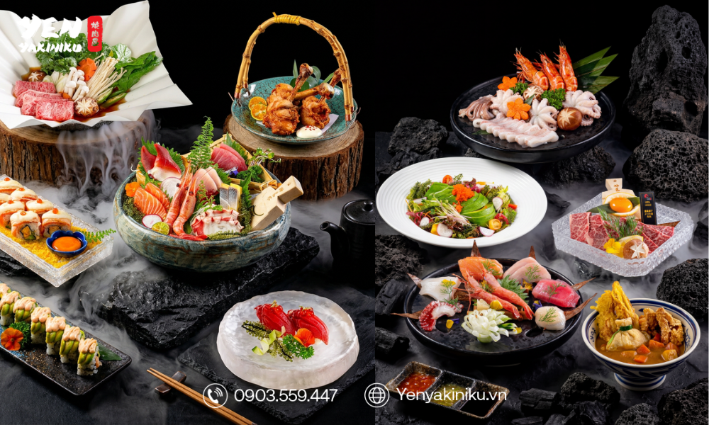 BUFFET NHẬT ĐI 4 TÍNH 3: BẬT HÈ XANH, DEAL MÁT LÀNH