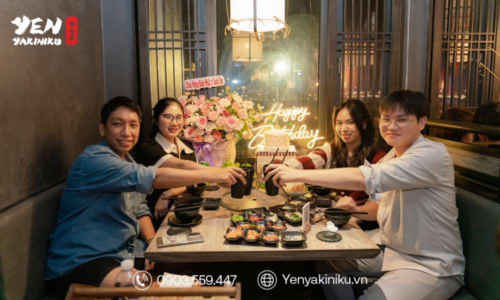 Yen Yakiniku – Trải Nghiệm Tổ Chức Sinh Nhật Tại Đà Nẵng Đẳng Cấp Chuẩn Nhật
