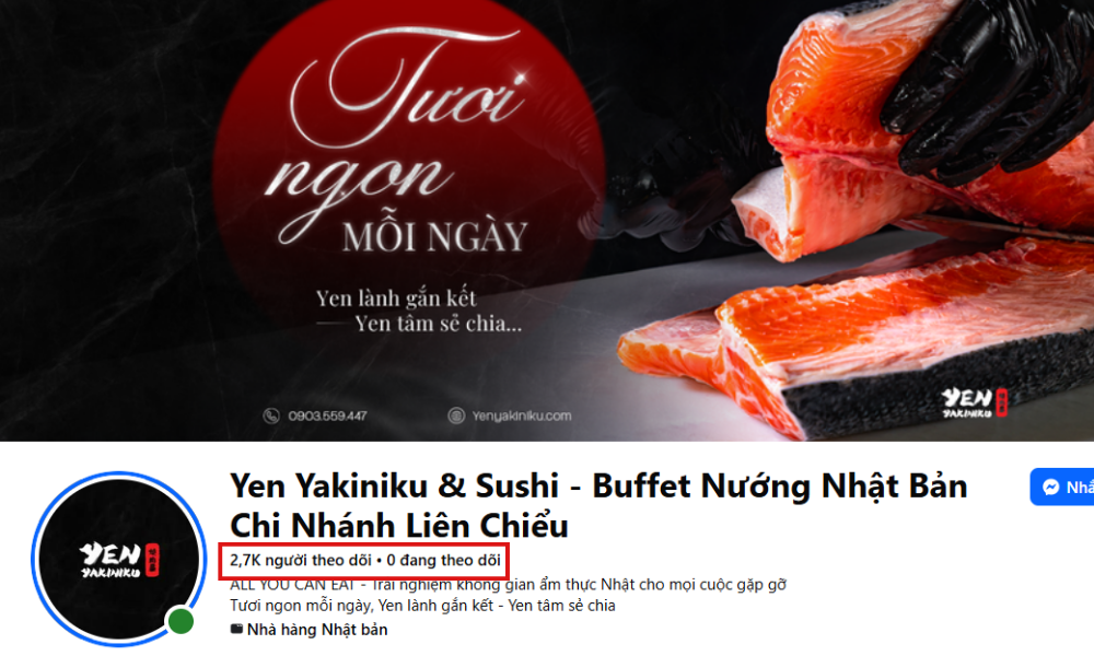 YEN YAKINIKU CẢNH BÁO MẠO DANH | KIỂM TRA ĐÚNG FANPAGE VÀ HOTLINE TRƯỚC KHI ĐẶT BÀN