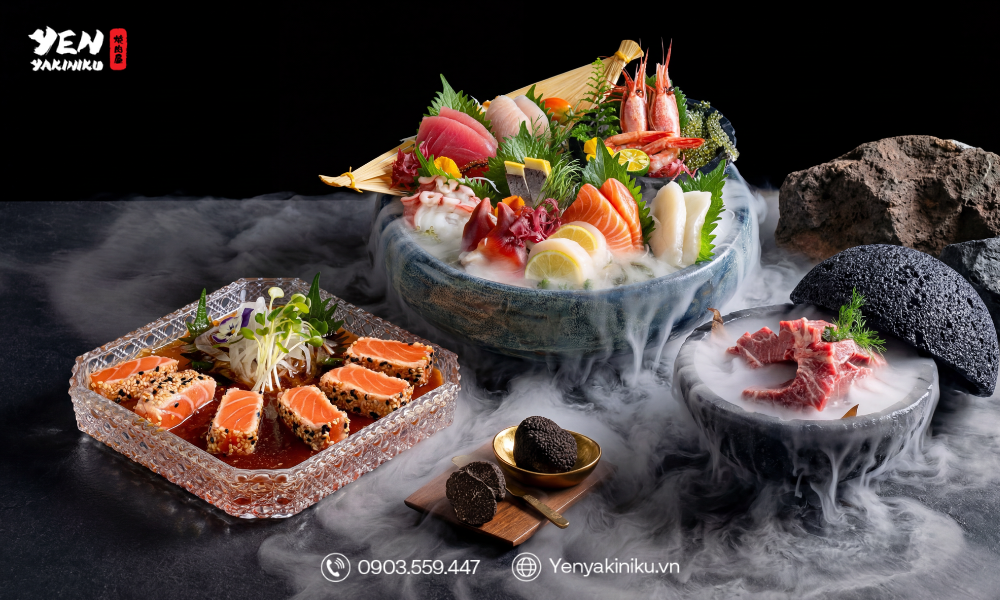 BUFFET NƯỚNG NHẬT ĐÀ NẴNG | HƠN 100 MÓN & ƯU ĐÃI 4 TÍNH 3 TẠI YEN YAKINIKU