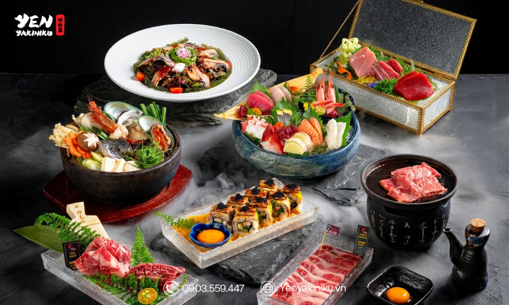 BUFFET NƯỚNG NHẬT ĐÀ NẴNG | HƠN 100 MÓN & ƯU ĐÃI 4 TÍNH 3 TẠI YEN YAKINIKU