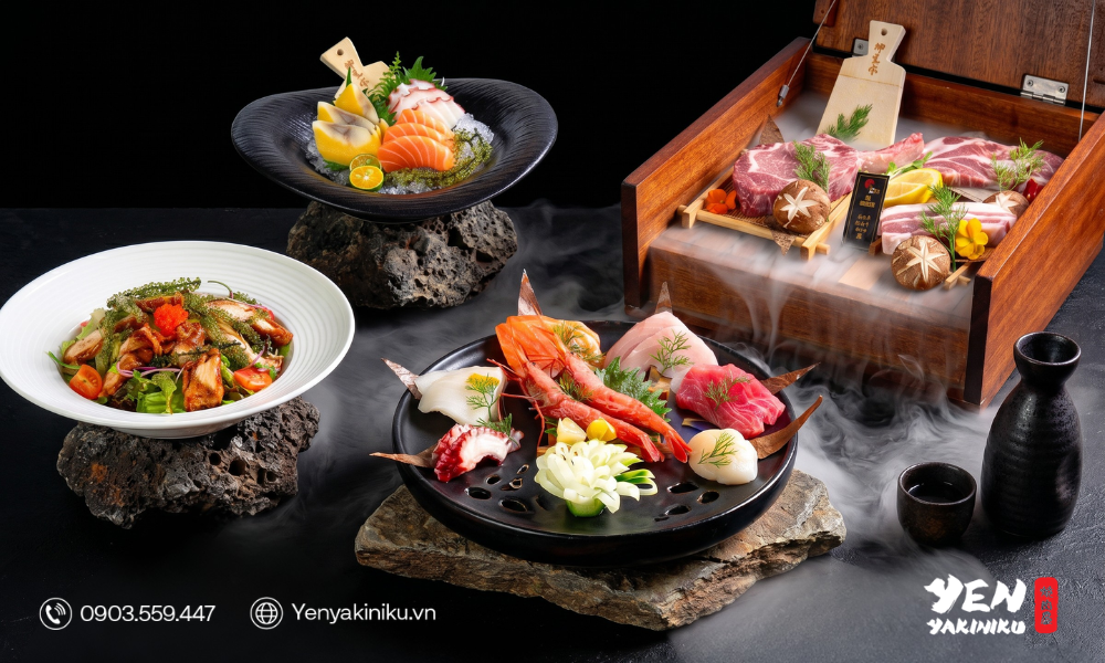 TIỆC LINH ĐÌNH – RINH NGAY ƯU ĐÃI 15% MENU GỌI MÓN TẠI YEN YAKINIKU