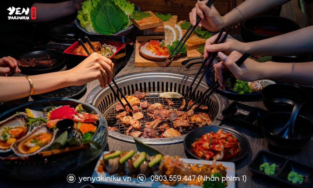 CHỈ TỪ 299K THƯỞNG THỨC BUFFET NƯỚNG NHẬT BẢN TẠI YEN YAKINIKU